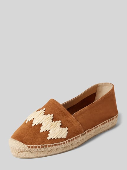 Castañer Espadrilles in Flecht-Optik Modell 'KAREN' Cognac 1
