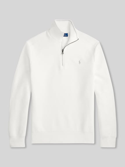 Polo Ralph Lauren regular fit schipperstrui van puur katoen Wit - 1