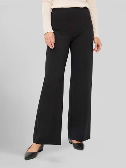 Raphaela By Brax Wide Leg Weite Hose aus Viskose-Mix Modell ''Lillyth'' Black 4