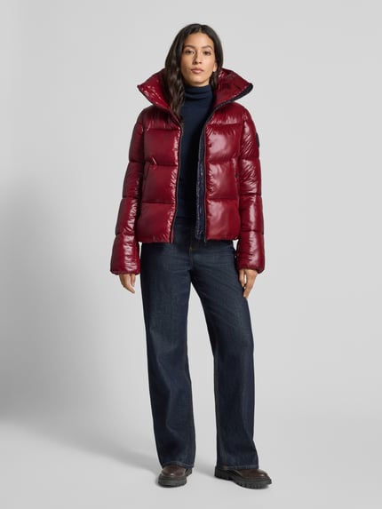 Save The Duck Steppjacke mit Eingrifftaschen Modell 'ISLA' Bordeaux 1