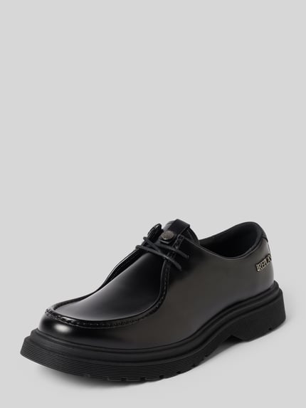 Replay Buty sznurowane z detalem z logo Czarny 1