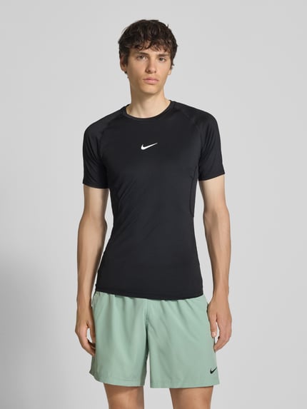 Nike Training T-Shirt mit Logo-Print und Rundhalsausschnitt Black 4