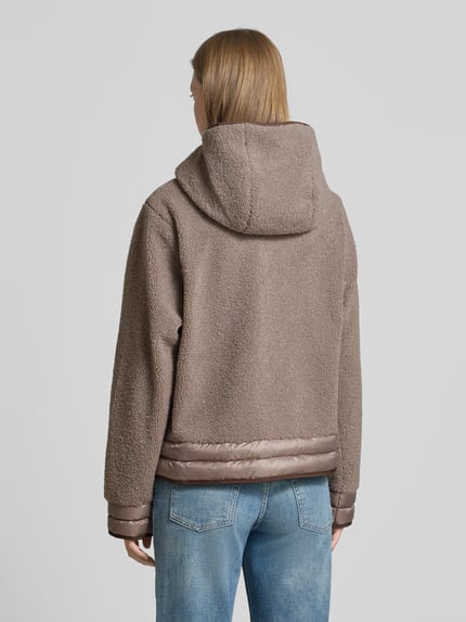 FUCHS SCHMITT Teddyjacke mit Kapuze Taupe 5