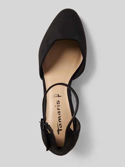 Tamaris Pumps met blokhak Zwart - 3