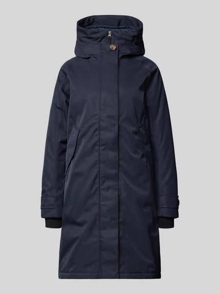 Didriksons Parka mit Kapuze Modell 'LUNA' Dunkelblau 2