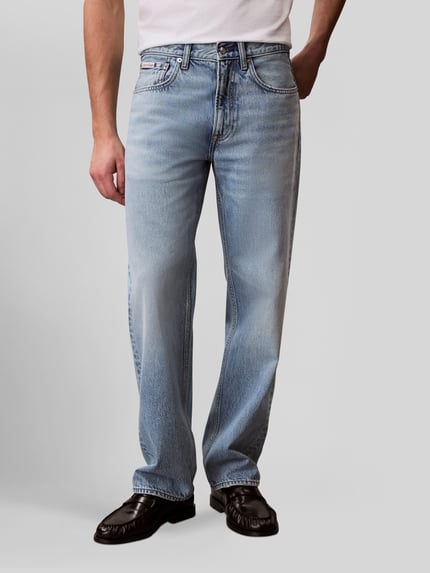 Calvin Klein Jeans jeansy o kroju regular fit z czystej bawełny Jasnoniebieski 4