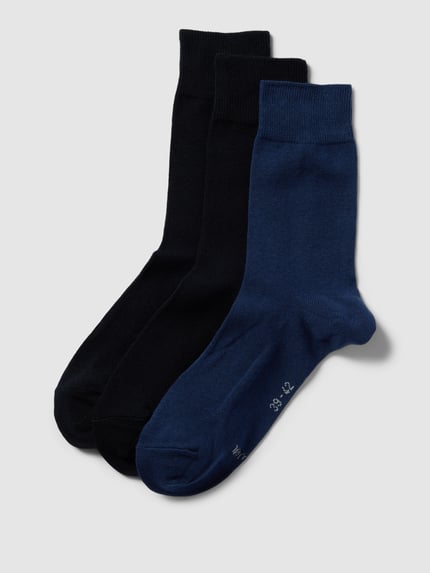 s.Oliver RED LABEL Socken mit Stretch-Anteil im 3er-Pack Dunkelblau 1