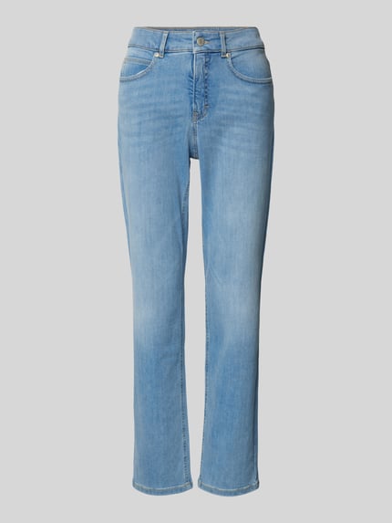 OPUS PANTS Straight fit jeans in 5-pocketmodel, model 'Melly' Lichtblauw - 2