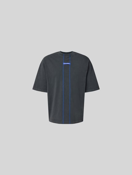 T-shirt met contrastnaden Shop The Look MANNEQUINE