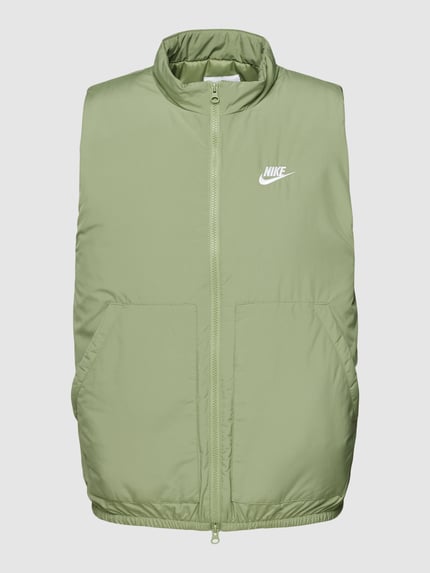 Nike Gilet met labelstitching, model 'CLUB' Lichtgroen - 2
