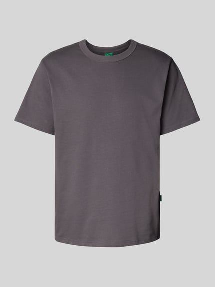 ANNARR T-shirt met ronde hals, model 'ANRRO' Antraciet - 2