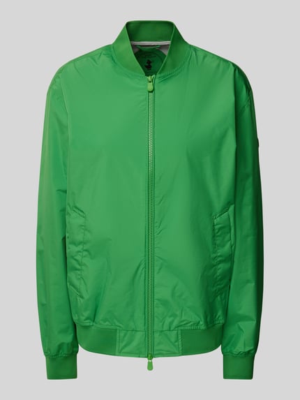 Save The Duck Bomberjacke mit Zweiwege-Reißverschluss Modell 'OLEN' Gruen 2