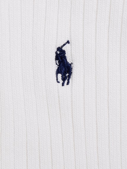 Polo Ralph Lauren Underwear Socken mit Label-Stitching Modell 'CREW SOCK' Weiss 2