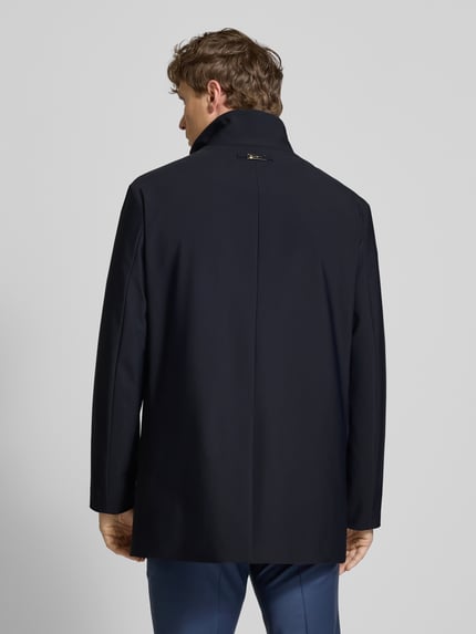Emporio Armani Kurzmantel mit Stehkragen und Eingrifftaschen Marine 5