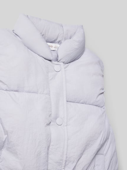 MANGO Steppweste mit Stehkragen Modell 'andy' Bleu 2