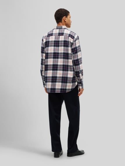 Tommy Hilfiger Regular fit vrijetijdsoverhemd met borstzak Lichtrood - 5