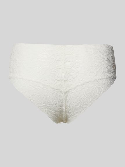 DORINA Slip van kant in comfortabel design in een set van 3 stuks, model 'LANA' Rietgroen - 3