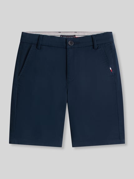 Tommy Hilfiger Kids Regular Fit Chinoshorts aus Baumwoll-Mix Marine 2