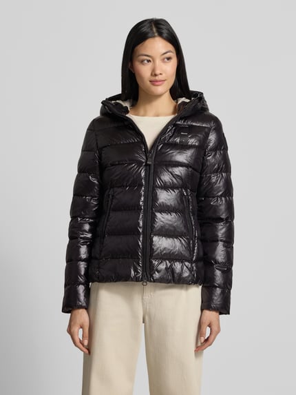 Blauer USA Jacke in Stepp-Optik Modell 'CAROLL' Black 4