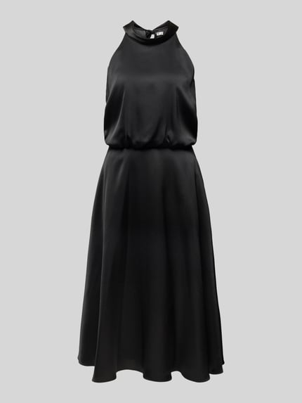 V by Vera Mont Cocktailjurk met halter Zwart - 2