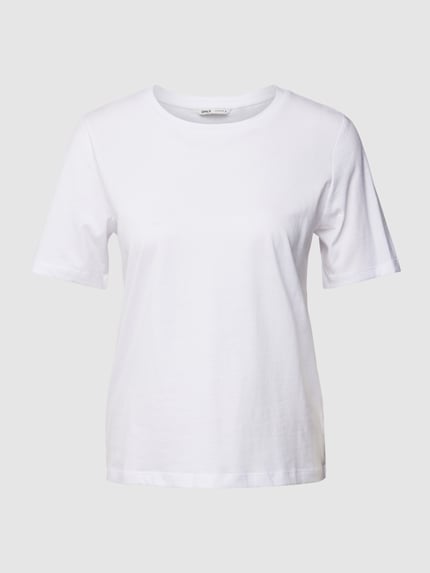 ONLY T-shirt met ronde hals Wit - 2