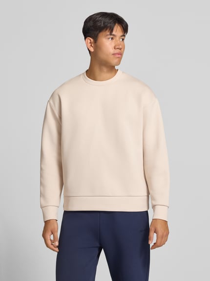 JACK & JONES Bluza o kroju regular fit z dodatkiem bawełny Złamany biały 4