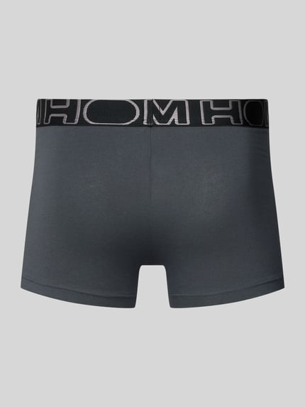 HOM Boxershorts mit elastischem Label-Bund im 2er-Pack Dunkelblau 3