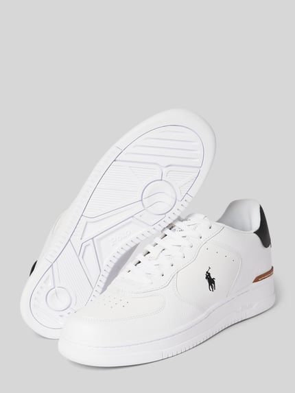 Polo Ralph Lauren Sneaker mit Schnürverschluss Black 4