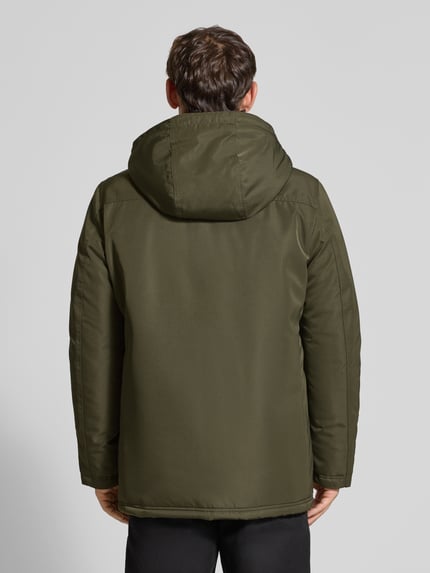 MCNEAL Parka mit Teddyfell und Pattentaschen Oliv 5
