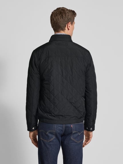 GANT Jacke mit Label-Details Modell 'QUILTED' Black 5