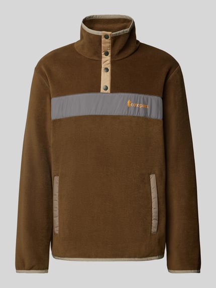Cotopaxi Regular Fit Troyer mit kurzem Druckknopfverschluss Modell 'TECA' Oliv 2