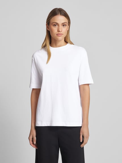 ARMEDANGELS T-shirt met labelstitching, model 'TARJAA' Wit - 4