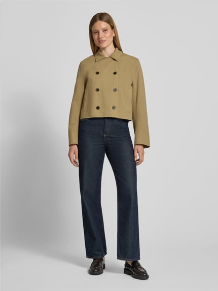 Samsøe Samsøe Cocktailkleid mit Stehkragen Marine 1