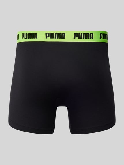 PUMA Trunks mit Label-Detail im 3er-Pack Black 3