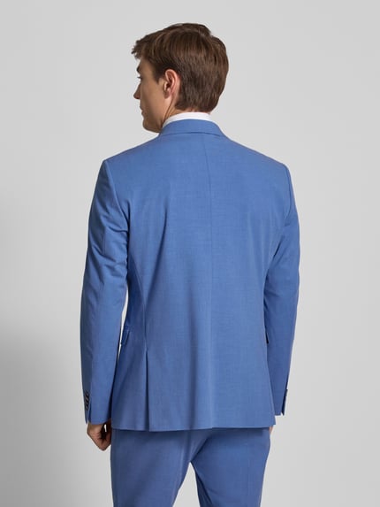 s.Oliver BLACK LABEL Slim fit colbert met viscose Blauw - 5