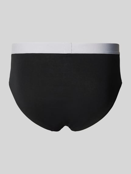 Sloggi Slip mit elastischem Bund Black 3