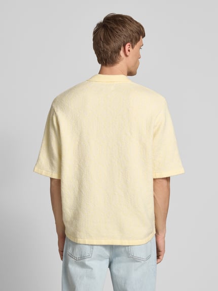 JACK & JONES Koszulka polo o kroju regular fit z listwą guzikową model ‘ACAPULCO’ Beżowy 5