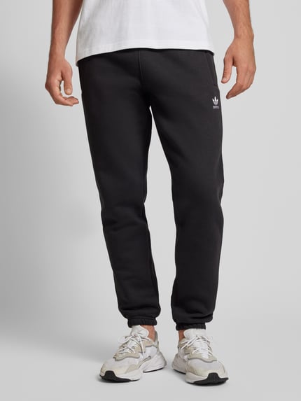 adidas Originals Tapered Fit Sweatpants mit Label-Stitching Black 4