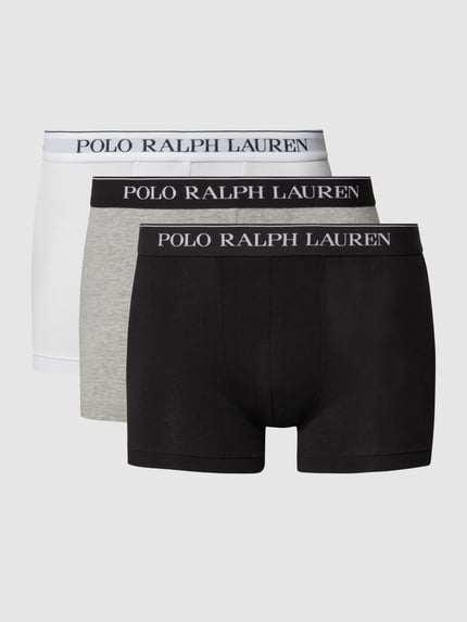 Polo Ralph Lauren Underwear Trunks im 3er-Pack Flanell Melange 2