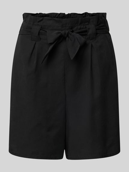 Tom Tailor Denim Regular Fit Shorts mit Bindegürtel Black 2