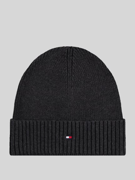 Tommy Hilfiger Mütze mit Logo-Detail Anthrazit 2