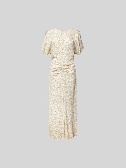 Victoria Beckham Maxi-jurk met cut-outs Ecru - 2