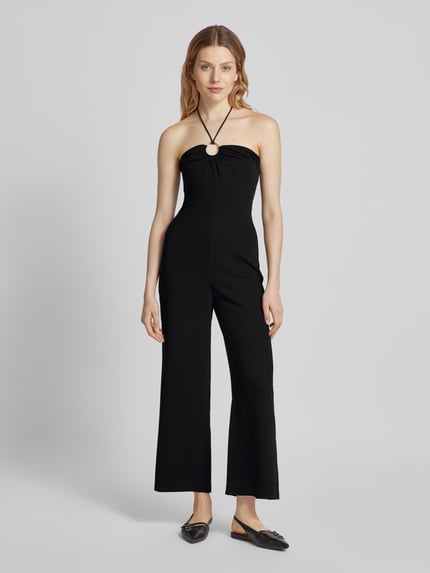 MANGO Jumpsuit mit Neckholder Black 4