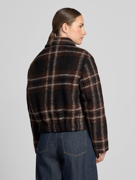 Lanius Jack van scheerwolmix met knoopsluiting Middenbruin - 5
