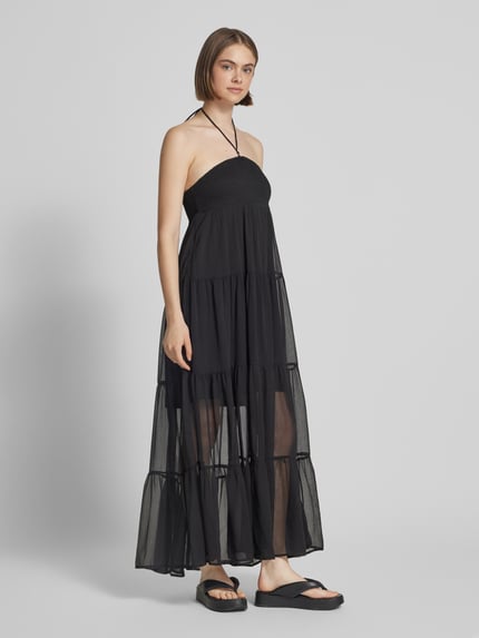 NOISY MAY® Maxikleid im Stufen-Look Modell 'FAIRY' Black 1