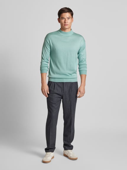 Scotch & Soda Regular fit gebreide pullover met wol Lagune - 1