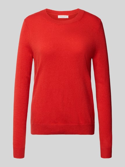 Christian Berg Woman Strickpullover aus reinem Kaschmir Rot 2