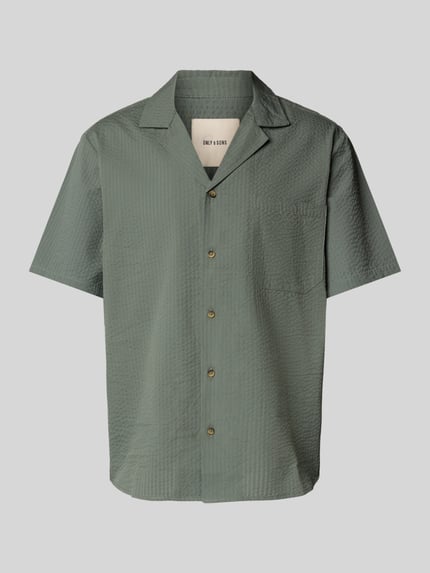 ONLY & SONS Vrijetijdsoverhemd met borstzak, model 'EYE' Middengrijs - 2