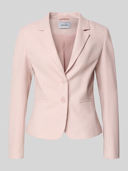 Slim Fit Blazer mit Reverskragen Shop The Look MANNEQUINE