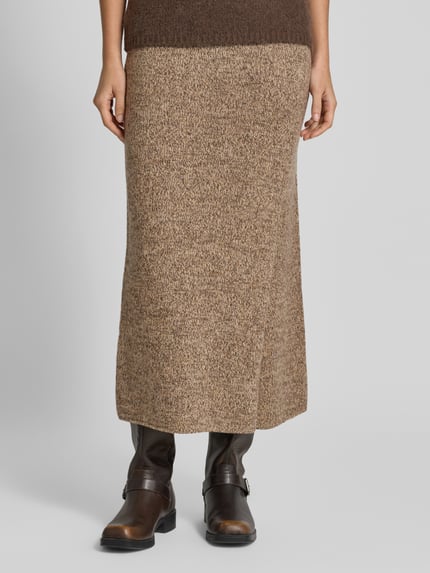 Christian Berg Woman Strickrock aus Wolle in Two-Tone-Machart Hazel 4